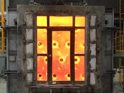 인접창 편개 방화유리문 시험사진